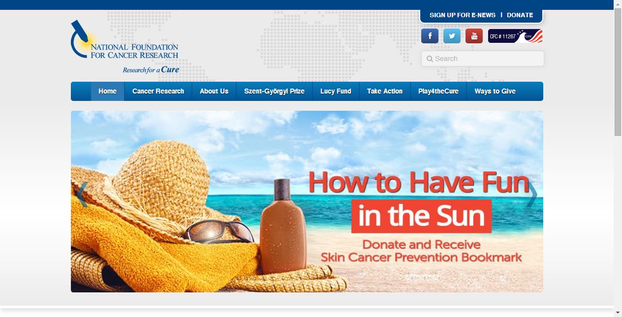 National foundation for cancer research car donation